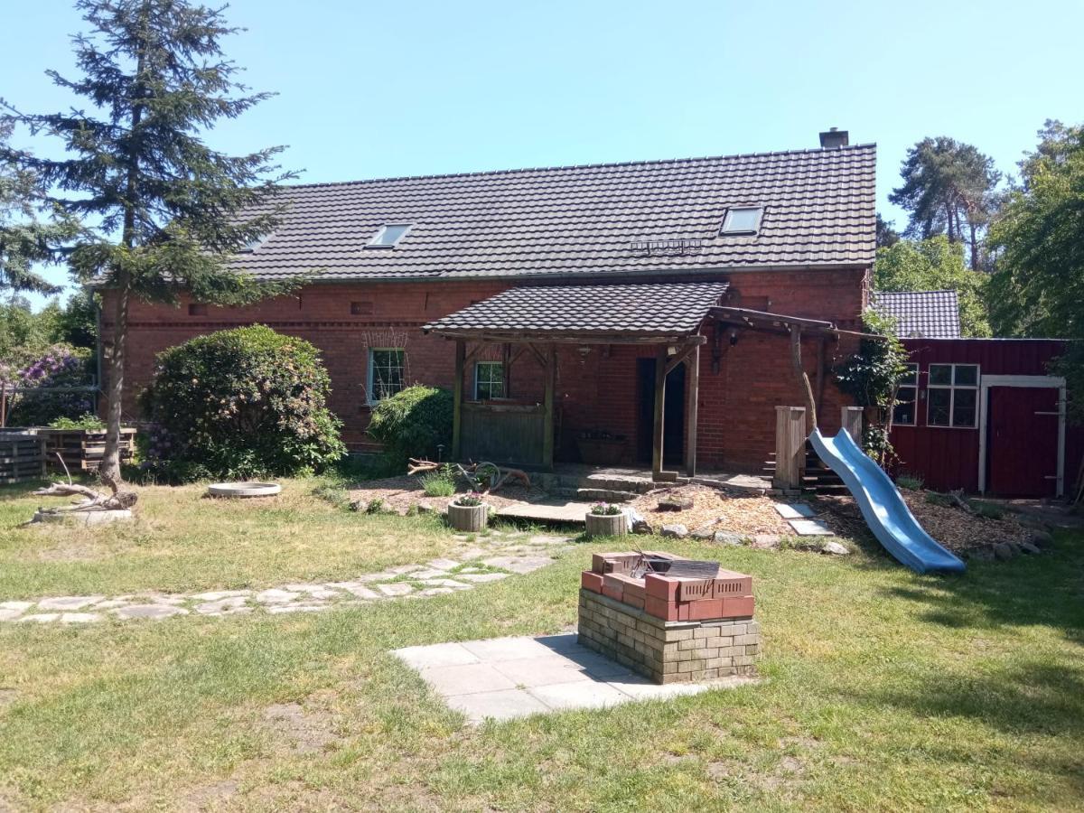 Ferienwohnung Schaeferhof, Die Natur Vor Der Haustuere Cottbus Exterior foto